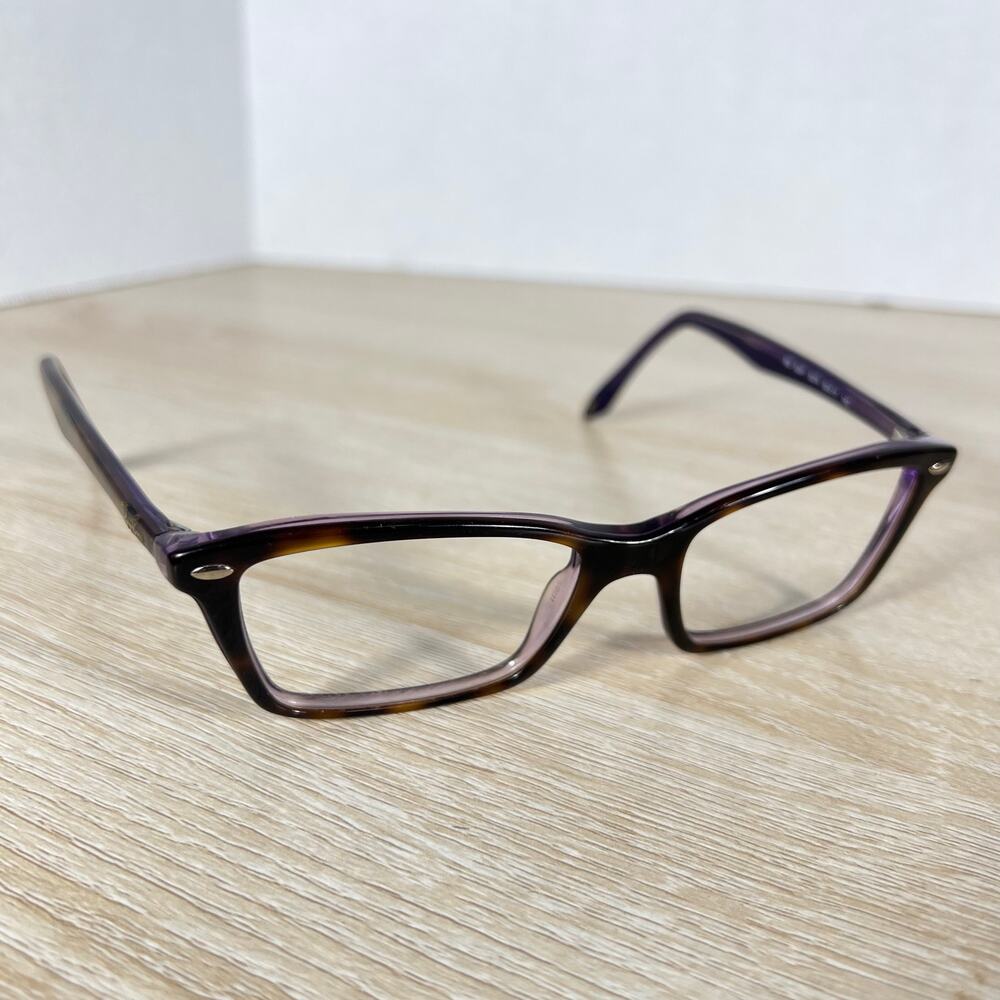 Ray-Ban RB5241 5074 Eyeglasses Tortoise Shell Purple Frames Only 50-17-140